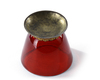 A CHINESE RED GLASS CUP, 19TH CENTURY
