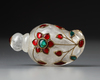 MAMGO-SHAPED CONTAINER WITH STOPPER, ROCK CRYSTAL,INDIA, MUGHAL STYLE , 19TH CENTURY
