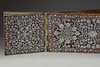 AN OTTOMAN WOOD, MOTHER-OF-PEARL TORTOISE INLAID QURAN STAND, TURKEY, 19TH CENTURY