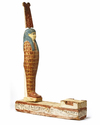 AN EGYPTIAN WOOD FIGURE OF PTAH-SOKAR-OSIRIS, LATE PERIOD, CIRCA 664-332 B.C.
