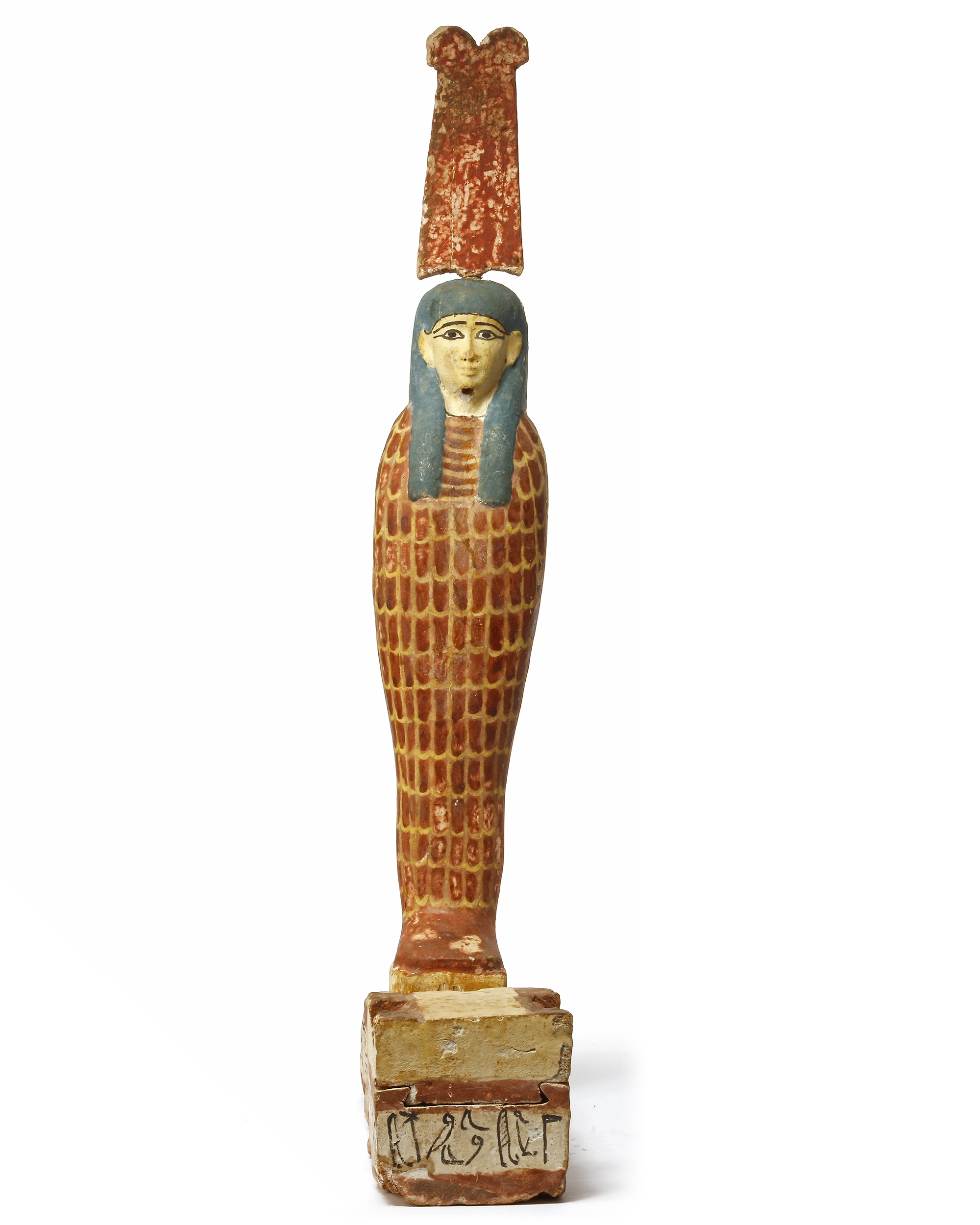 AN EGYPTIAN WOOD FIGURE OF PTAH-SOKAR-OSIRIS, LATE PERIOD, CIRCA 664 ...