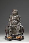 A bronze figure of Zhenwu