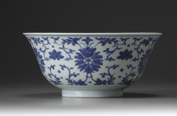 A Blue and White Bowl