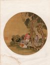 Ten Chinese figural paintings