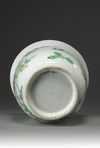 A CHINESE FAMILLE VERTE JARDINIERE, KANGXI PERIOD (1662-1722)