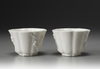 Two Blanc de Chine Cups