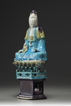 A seated Guanyin