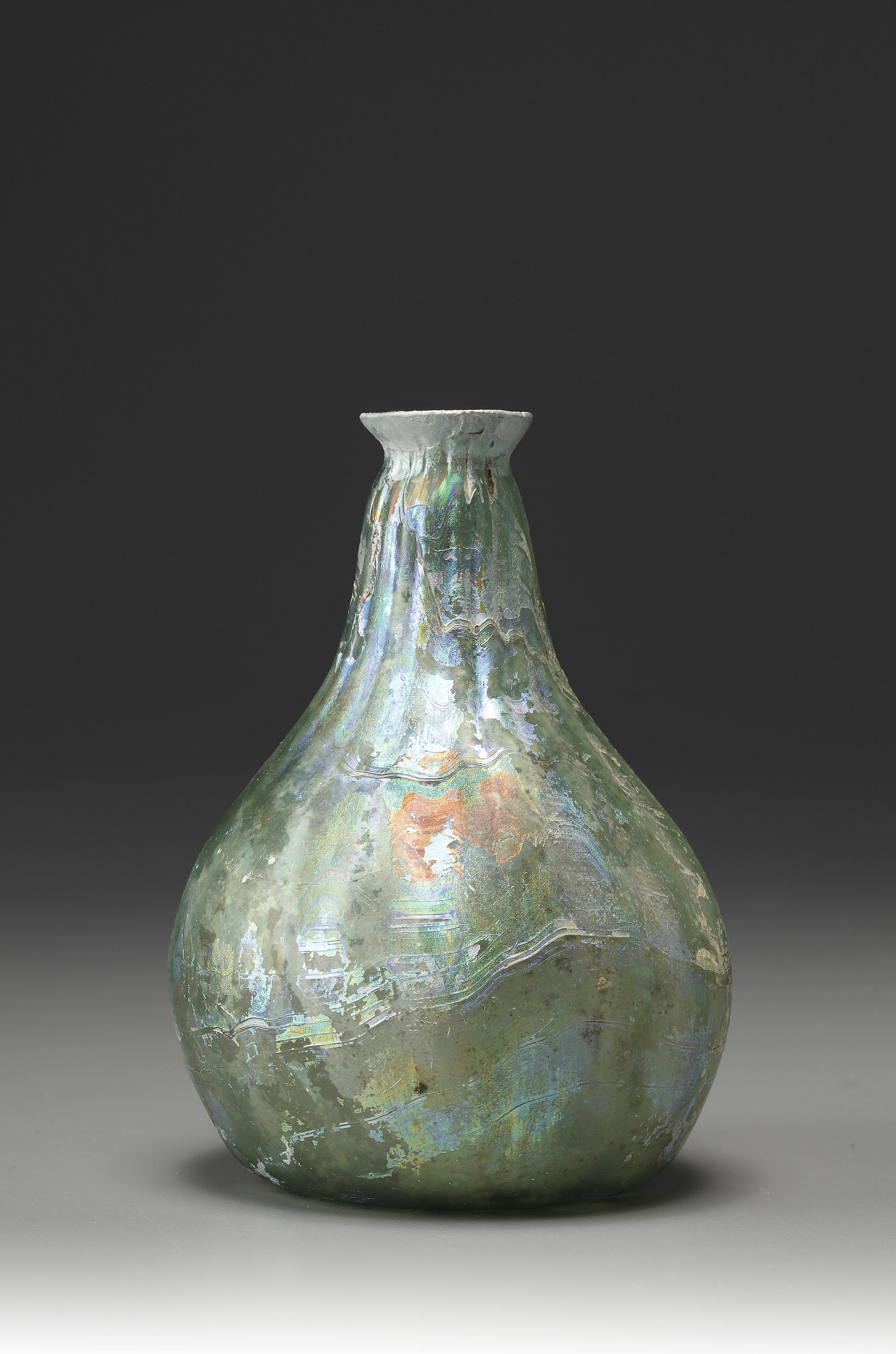 A Persian Glass bottle