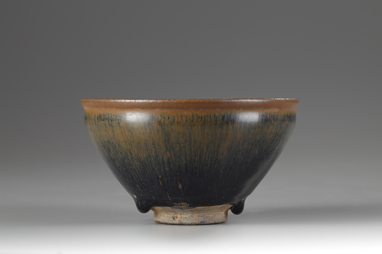 A Hare's Fur Glazed Stoneware Bowl, Jian Ware