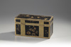 A Lacquer and Brass Box