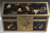 A Lacquer and Brass Box