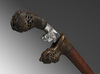 A rare traditional Sewar with silver mounts