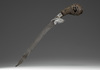A rare traditional Sewar with silver mounts