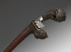 A rare traditional Sewar with silver mounts
