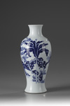 A Blue and White Vase