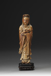 A Finely Carved Ivory Figure of a Guanyin