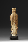 A Finely Carved Ivory Figure of a Guanyin