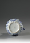 A Blue and White 'Pomegranate' Ewer