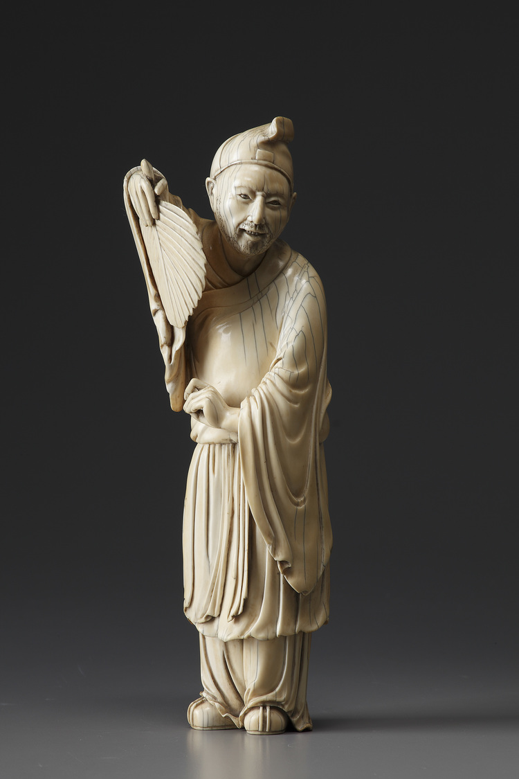 A Chinese ivory figure