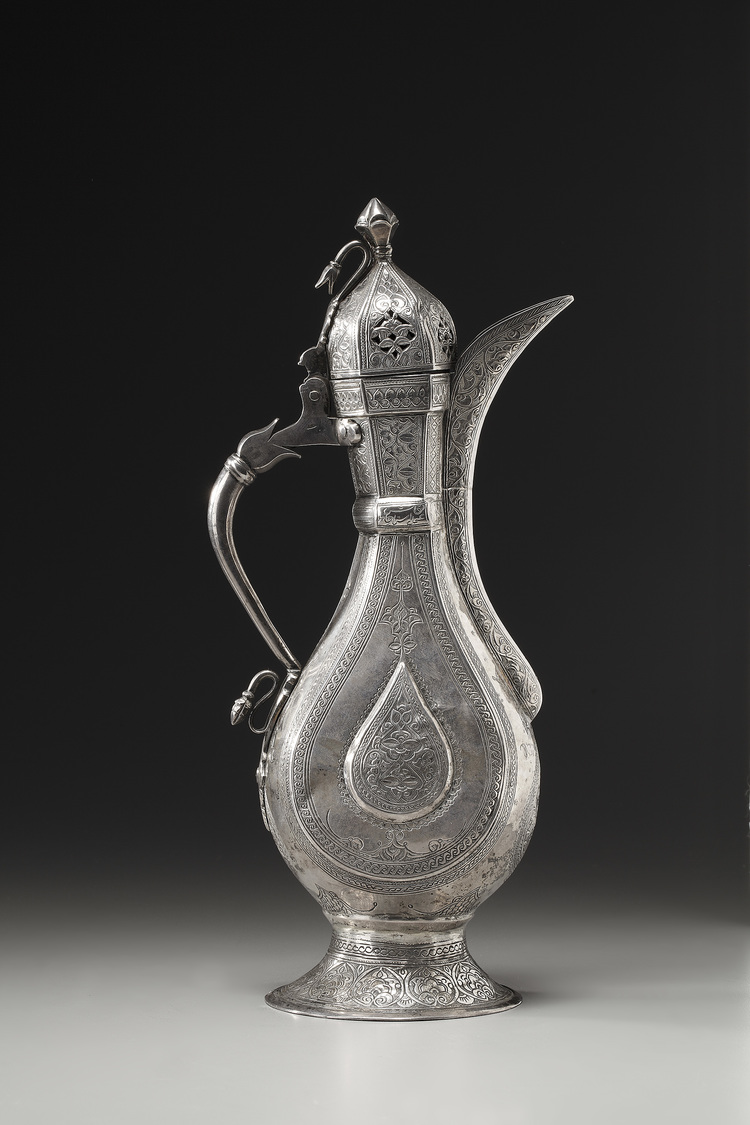 An Ottoman Silver Ewer