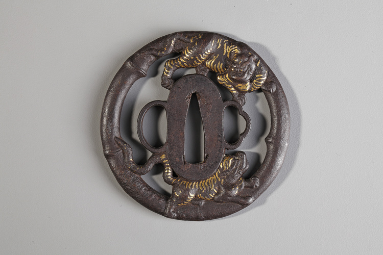 A JAPANESE TSUBA,EDO PERIOD (1615–1868)