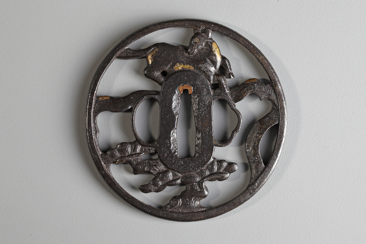 A JAPANESE TSUBA, EDO PERIOD (1615–1868)