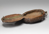 A Chinese Pear Wood Tobacco Box
