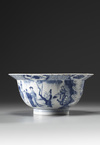 A Blue and White Bowl