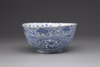 A blue and white 'Kraak' porcelain bowl
