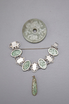 Three jade objects