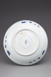 A blue and white Kangxi charger