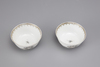 A pair of Chine de commande cups