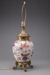 A Chinese imari ginger jar, fitted as a lamp