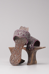 A pair of Ottoman hammam shoes