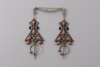 A pair of silver Grand Kabylia fibulae - Tizerzai -