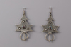 A pair of silver Berber fibulae - Tizerzai -