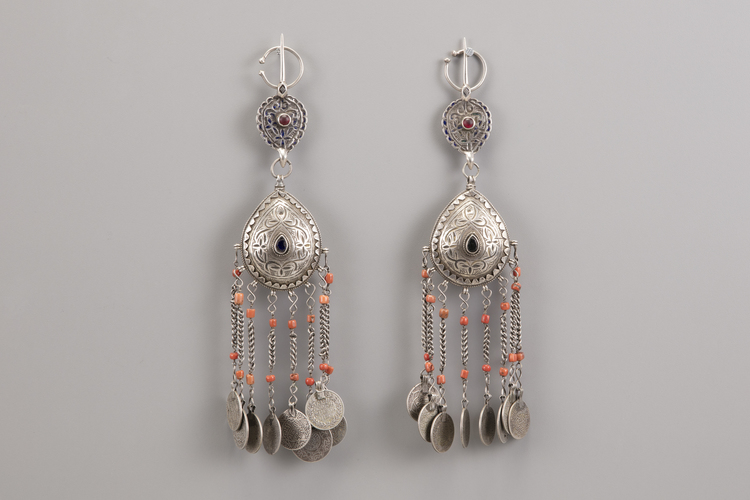 A pair of silver Berber fibulae – Tizerzai–
