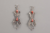 A pair of silver Berber Fibulae - Tizerzai -