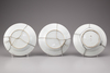 Six Chinese porcelain plates