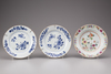 Six Chinese porcelain plates