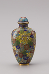 A cloisonne millefleurs snuff-bottle