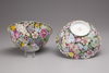 A pair of Chinese millefleurs bowls