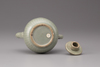 A celadon teapot with cover