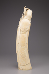 An ivory standing figure of Guanyin