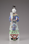 A Chinese famille rose porcelain figure of a lady