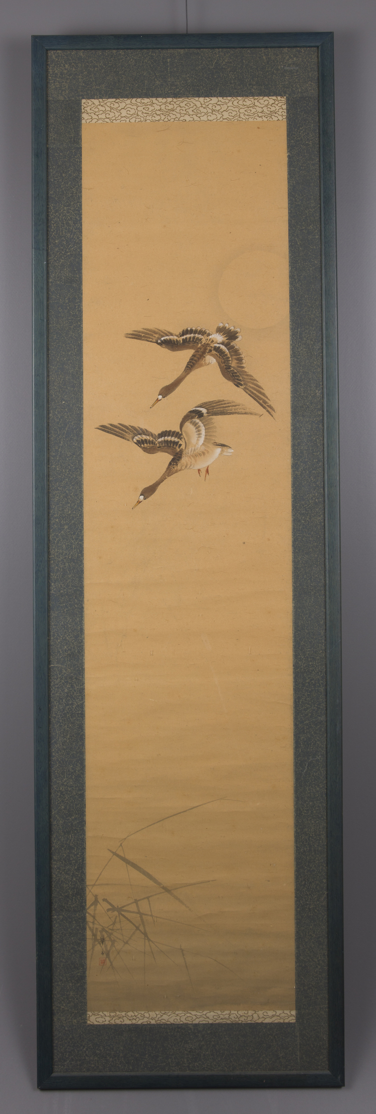 A JAPANESE PAINTING ON SILK, 19TH CENTURY