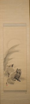 A JAPANESE PAINTING ON SILK, MEIJI PERIOD, 19TH CENTURY