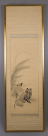 A JAPANESE PAINTING ON SILK, MEIJI PERIOD, 19TH CENTURY