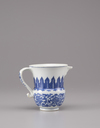 A Chinese blue and white milk jug
