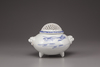 A Japanese porcelain censer